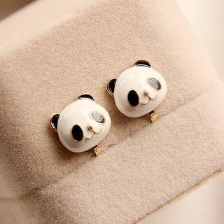 Panda Earrings