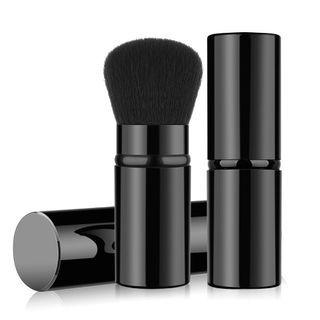 Retractable Blush Brush Black - One Size