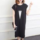 Short-sleeve / Elbow-sleeve T-shirt Dress
