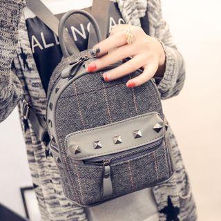 Studded Panel Backpack