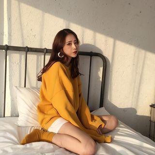 Loose Fit Long Sleeve Pullover