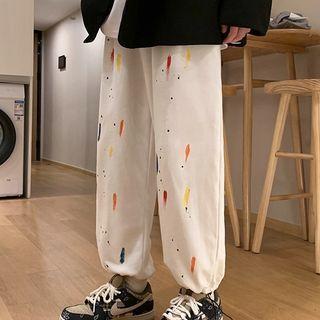 Paint-splattered Sweatpants