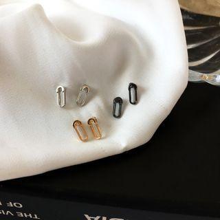 Safety Pin Alloy Earring