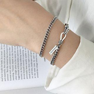 Couple Matching 925 Sterling Silver Bracelet