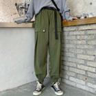 Cargo Harem Pants Green - One Size