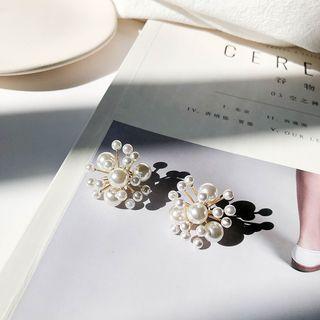 Faux Pearl Alloy Earring