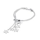 Elegant Fashion Romantic Fantasy Starry Sky Star Bracelet Silver - One Size