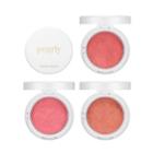 Holika Holika - Pearly Dough Blusher Pearly Flash Collection - 3 Colors #02 Rose Shell