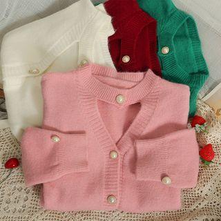 Window-front Loose Cardigan In 5 Colors