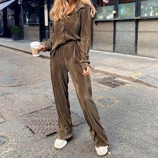 Set: Plain Shirt + Pants