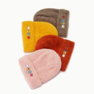 Embroidered Cartoon Beanie