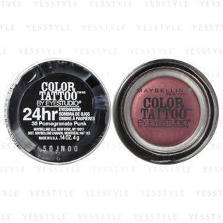 Maybelline New York - Color Tattoo By Eyestudio 24hr Eyeshadow (#30 Pomegranate Punk) 4g/0.14oz