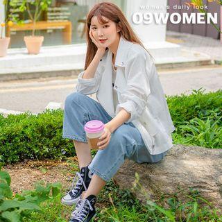 Cotton Summer Biker Jacket