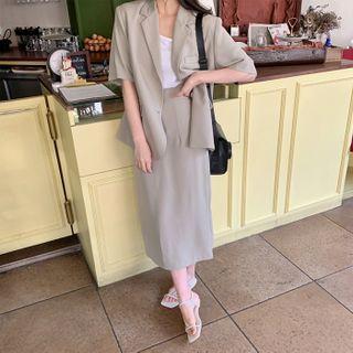 Formal H-line Maxi Skirt