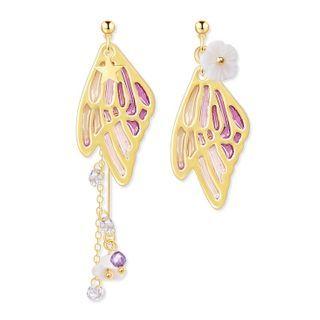 Asymmetrical Wings Earring