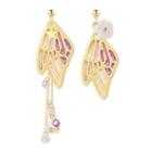 Asymmetrical Wings Earring