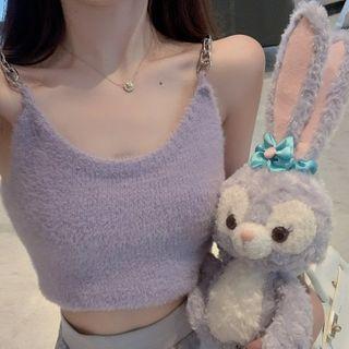 Fluffy Camisole Top / Harem Pants