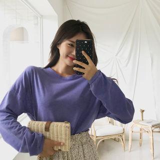 Drop-shoulder M Lange Summer Sweatshirt