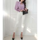 Flat-front Stretchy Skinny Pants