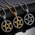 Star Pendant Stainless Steel Necklace