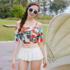Floral Tankini / Beach Shorts