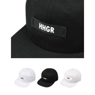 Lettering Patch Baseball Cap