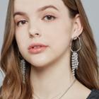 Hoop Cascade Earrings (silver) One Size