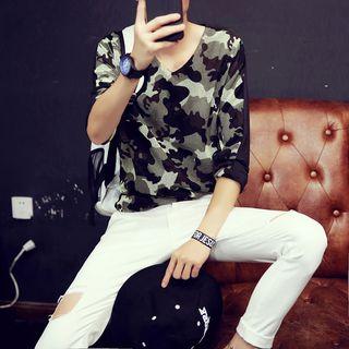 Camouflage Long-sleeve T-shirt