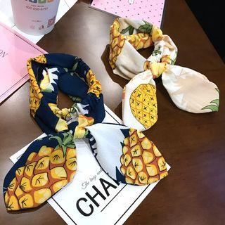 Pineapple Print Bow / Criss Cross Headband