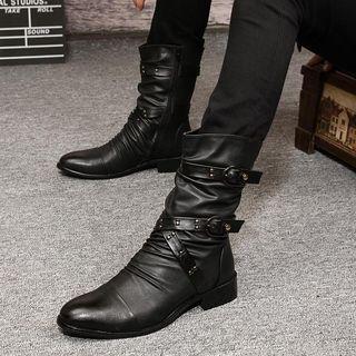 Pointed Rivet Boot