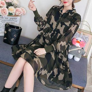 Camo Shirtdress