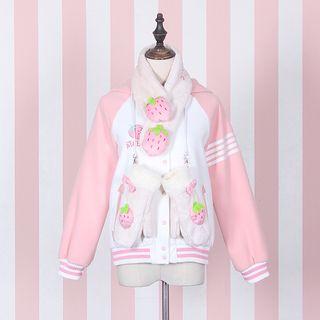 Strawberry Letter Scarf