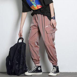 Iridescent Harem Cargo Pants