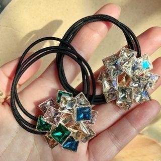 Faux Crystal Alloy Hair Tie