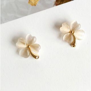 Resin Clover Earring