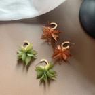 Flower Drop Earring 1 Pair - Green Tea - One Size