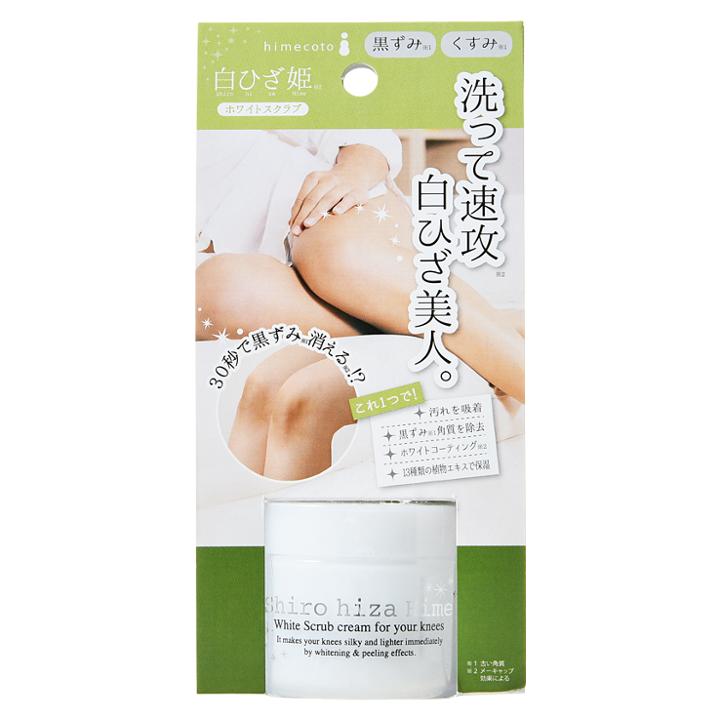 Liberta - Himecoto White Scrub Cream For Knees 50g