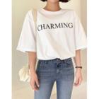 Charming Boxy Cotton T-shirt
