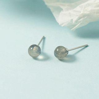 Faux Crystal Ear Studs As Shown In Figure - One Size