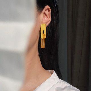 Rectangle Acrylic Dangle Earring