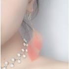 Translucent Leaves Drop Earrings