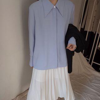 Plain Blouse As Shown In Figure - One Size
