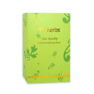 De Herbs - Aloe Rosehip Cells Revitalizing Mask 6 Pcs