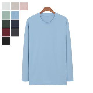 Crew-neck Embossed T-shirt