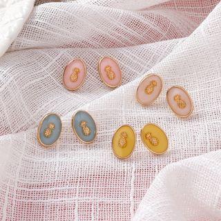 Glaze Pineapple Earring