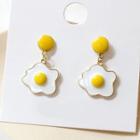 Fried Egg Earring Yellow - One Size