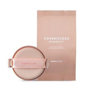 Banila Co - Covericious Power Fit Cushion Refill Only - 6 Colors #19 Cream
