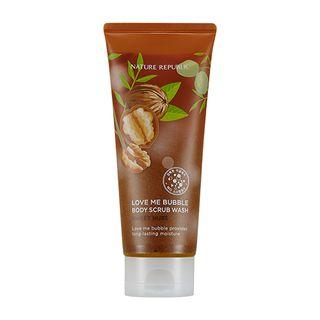 Nature Republic - Love Me Bubble Body Scrub Wash #sweet Nut 200ml 200ml