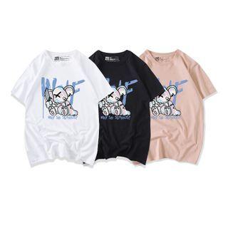 Short-sleeve Elephant Crewneck T-shirt