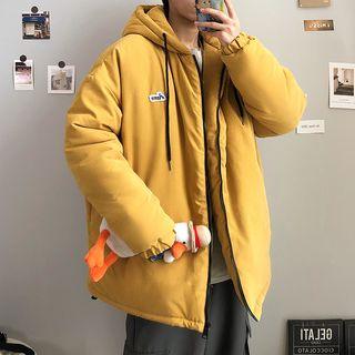 Plain Padded Oversize Parka